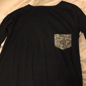 eloges Tops - Eloges fun sequined pocket tunic eloges Tops - Eloges fun sequined pocket tunic